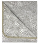 Copridivano con Penisola Sinistra in Poliestere e Cotone Beige Varie Misure