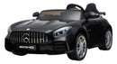 Macchina Elettrica per Bambini 2 Posti 24V con Licenza Mercedes GTR AMG Nera