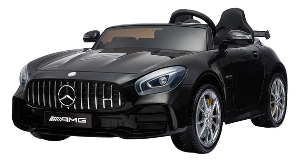 online Elektroauto für Kinder 2 Sitzer 24V Mercedes GTR AMG Schwarz
