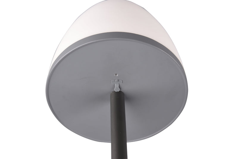 Lampada tavolo da Esterno a LED in Plastica Antracite
