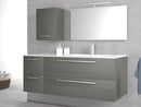 Mobile da Bagno sospeso Samoa 01C Laccato Grigio TFT