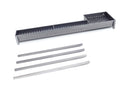 Cuoci Arrosticini con Barbecue a Carbone 140 cm Lisa Luxury Torino Grill 100+40