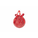 Set 14 Palle di Natale Ø7,5 cm in Polyfoam con Box Fiocco di Neve Rosso
