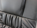 Poltrona da Ufficio Gracie 60x64x117/127 h cm in Poliuretano Nero