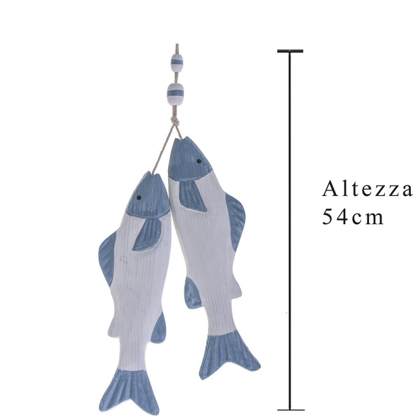 online Set 2 Pesci da Appendere H 54 cm