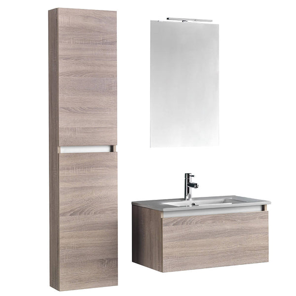 Abgehängter Badezimmerschrank Ibiza 12 Light Tobacco TFT prezzo