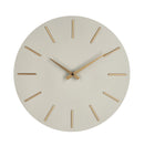 Orologio da Parete  Ø40x5 cm in Legno TimeLine Tortora