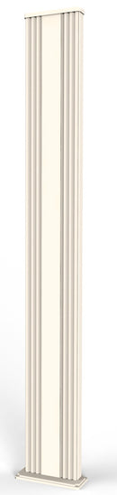 Doccia Solare da Giardino 40L Miscelatore e Lavapiedi Arkema Dada S Bianco Crema