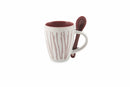 Set 24 Tazzine da Caffè Ø5,5x6,5 cm in Ceramica Villa d'Este Home Tivoli Aurora