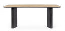 Tavolo Rettangolare Fisso 200x45x85 cm Stanwood in Legno