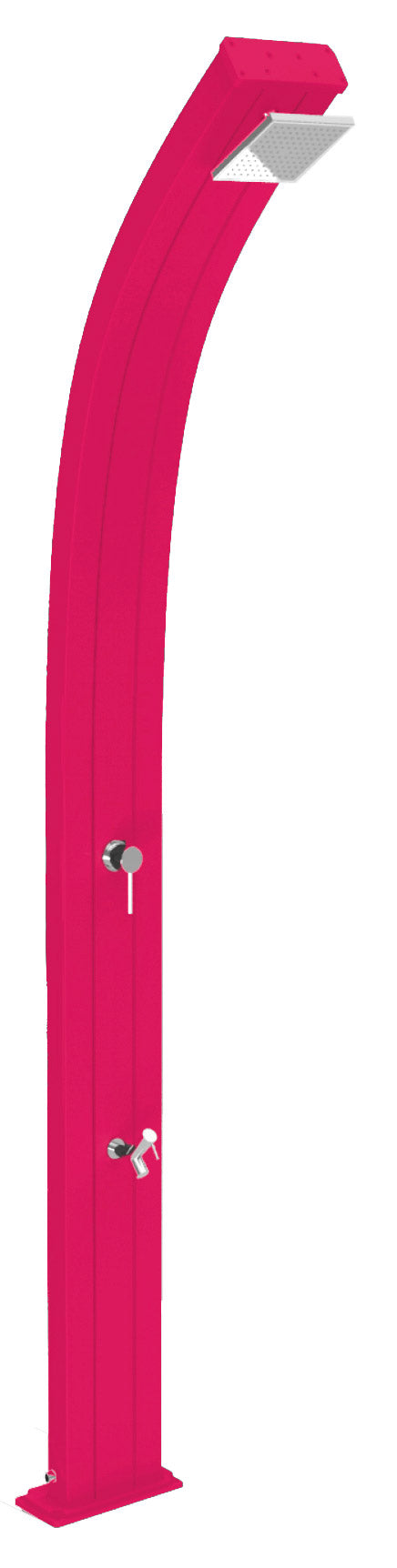 online Doccia da Esterno Giardino Miscelatore e Lavapiedi Arkema Spring Fuxia