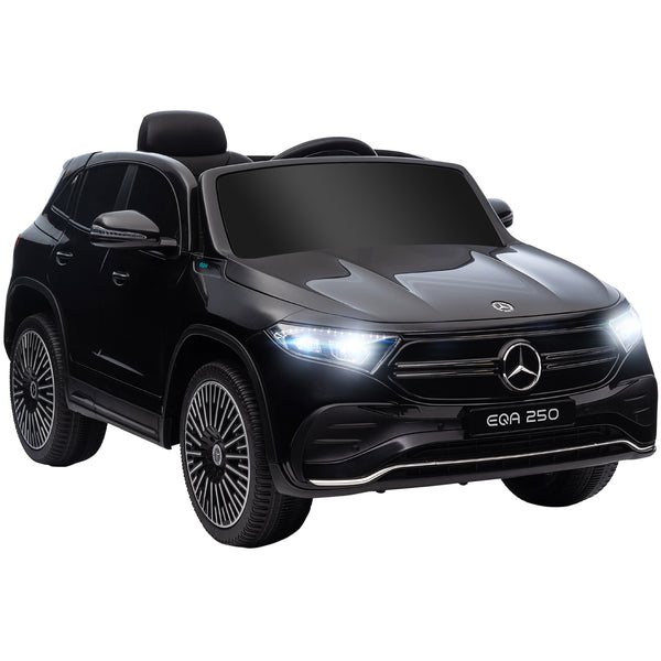 Macchina Elettrica per Bambini Licenza Mercedes-Benz EQA 12V con Telecomando Nero online