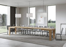 Tavolo Allungabile 140/400x90x77 cm Spimbo Quercia Natura  