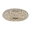 Lampadario Modern in Metallo Broche Nickel
