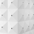 Camino a Bioetanolo da Pavimento 113x97,3 cm Flig Boise Swarovski Bianco Matto