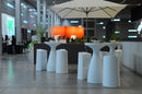 Sgabello Alto da Giardino 40x82 cm in Resina Arkema Kalispera Blue