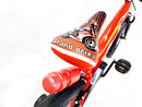 Bicicletta per Bambino 16" 2 Freni con Borraccia e Scudetto Frontale Rossa
