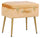 Hocker Aktentasche 51x37x51 cm in Caramel Velvet