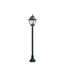 Lampada Palo Paletto per Giardino Colore Nero per Esterno Linea Mini Quadrata Sovil