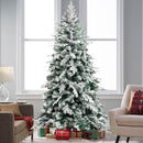 Albero di Natale Innevato Artide 240 cm Folto Foltissimo Realistico 1260 Punte