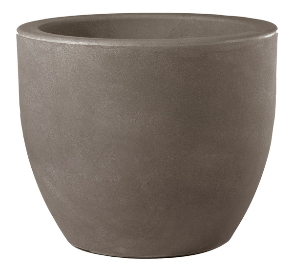 Vase Ø30 cm aus Harz Ares 30 Cappuccino online