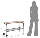 Console Manhattan 122x44x75 cm in Ferro e MDF