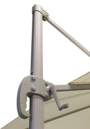 Ombrellone da Giardino Mercurio 2x3 m in Alluminio Antracite