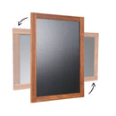 Lavagna con Cornice in Legno 60x115cm in Legno Dark Wood
