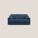 Divano Letto 2 Posti 166x92x96 cm in Tessuto Blu