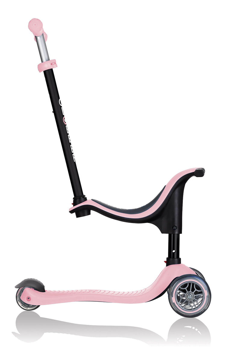 Monopattino Passeggino Triciclo a 3 Ruote Globber Go-UP Sporty Rosa
