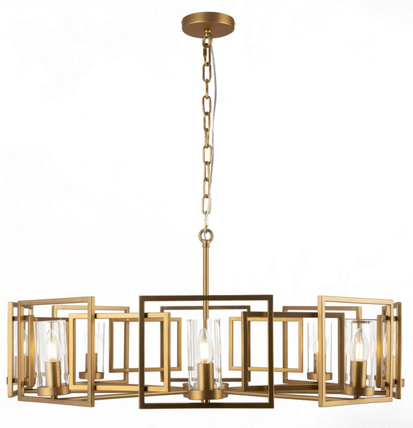 sconto House Pendelleuchte in Gold Bowi Metal