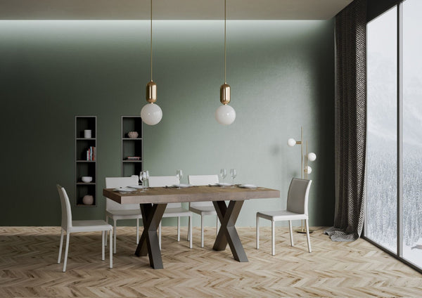 Tavolo 160x90x77 cm Traffic Fix Noce prezzo