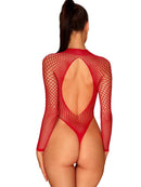 Obsessive - B126 Teddy Nylon Rosso S/L