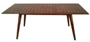 Tavolo Rettangolare da Giardino Allungabile 240x100cm in Legno Vorghini Valladolid