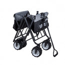 Carrello Portattrezzi da Giardino in Metallo Atlantic 117x50x52 h cm in Acciaio Grigio