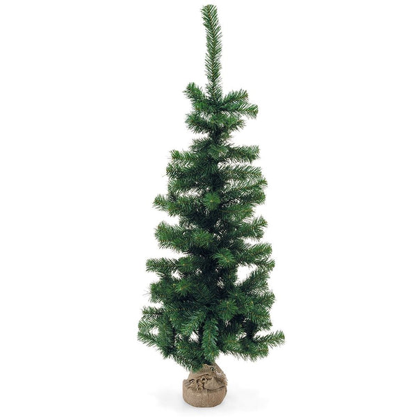 prezzo Künstlicher Mini-Weihnachtsbaum H120 cm mit Green XMas Jute Base