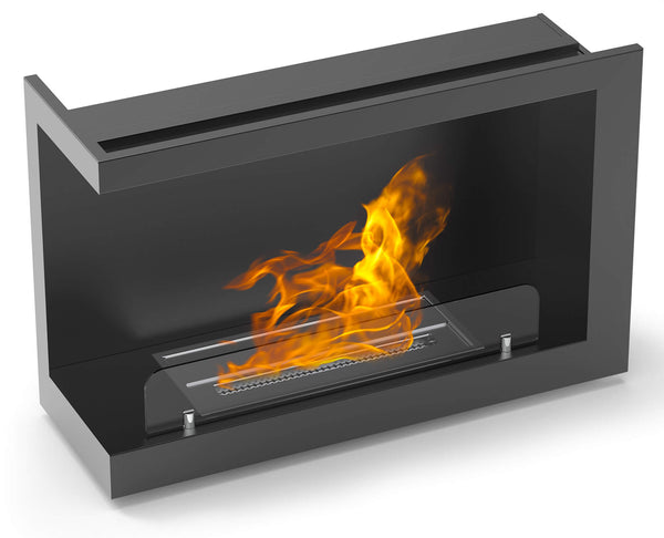 prezzo Bioethanol-Einbaukamin 84x54 cm Vannini Ecke links