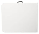 Tavolo Catering Rettangolare Pieghevole 180x75,5x74cm Menzi Bianco