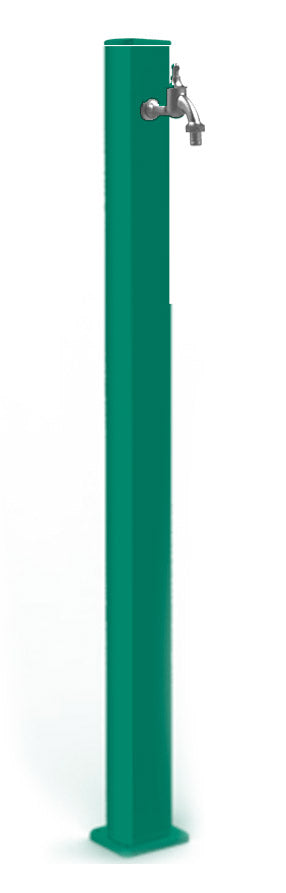 sconto Fontana da Esterno con Rubinetto Portagomma Arkema Quick Ottanio Lucido Metallizzato