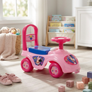 Macchina Cavalcabile per Bambini Volante Direzionabile Vano Contenitore e Telefono Disney Minnie Rosa