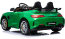 Macchina Elettrica per Bambini 2 Posti 24V con Licenza Mercedes GTR AMG Verde