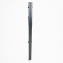 Espositore Pubblicitario Bifacciale a Cavalletto Pieghevole 115x63,4x80 cm in Metallo Nero