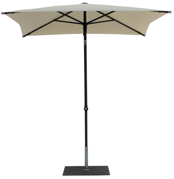 Ombrellone da Giardino 2x2 m Palo Ø38 mm in Alluminio Tessuto Poliestere Trend Bianco acquista