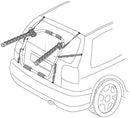 Portabici per Auto Posteriore Universale 3 Bici 250 Kg in Metallo e Plastica