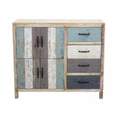 Mobile Edison 100x40x86 h cm in Legno Multicolor