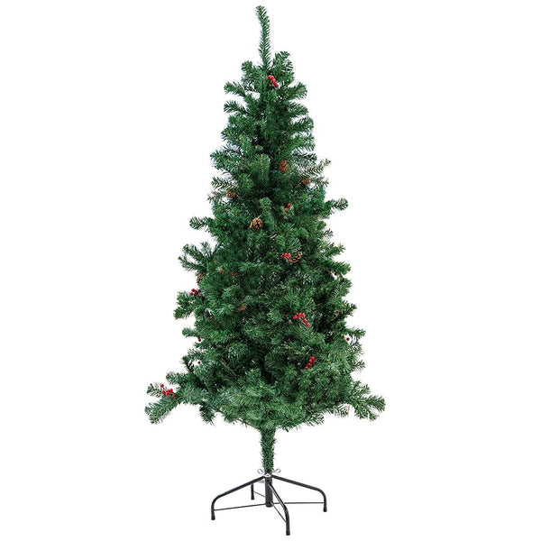 Künstlicher Weihnachtsbaum H150 cm 360 Zweige Sestriere Grün acquista
