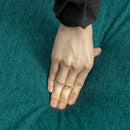 Divano 2 Posti 160x87x87 cm  in Tessuto  Verde