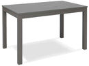 Tavolo Allungabile 130/210x80x76 cm in Legno Top in Melaminico Grigio Scuro