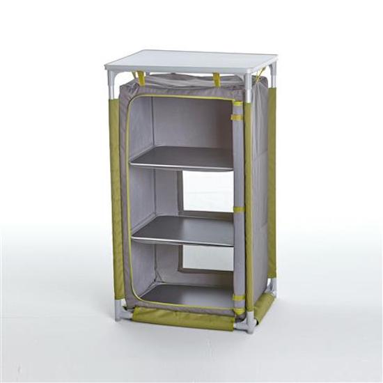 Taddei 3R 106 Zerlegbare Campinggarderobe 3 Regale aus Aluminium und Polyester online