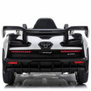 Macchina Elettrica per Bambini 12V con Licenza McLaren Senna Bianca